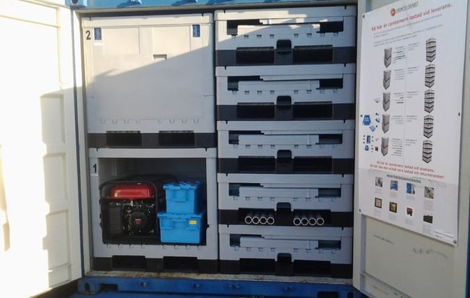 Vintercontainer combotank