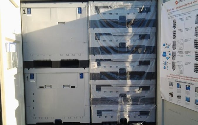 sommarcontainer nödvattentank